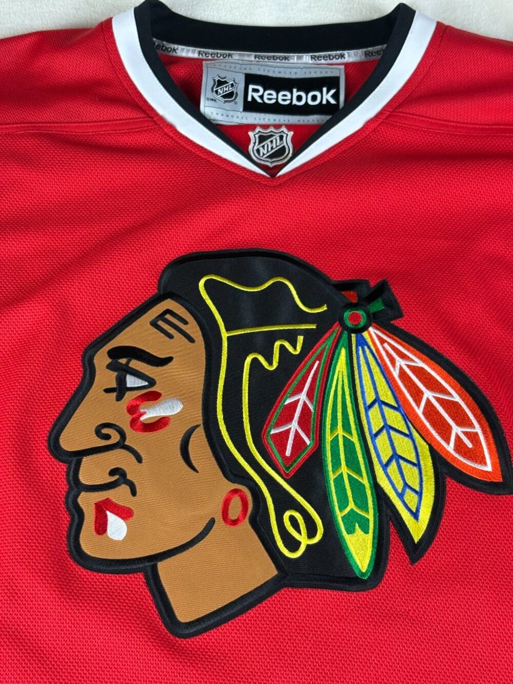 Patrick Kane #88 Chicago Blackhawks Authentic Reebok Red Jersey 2014 Size XL